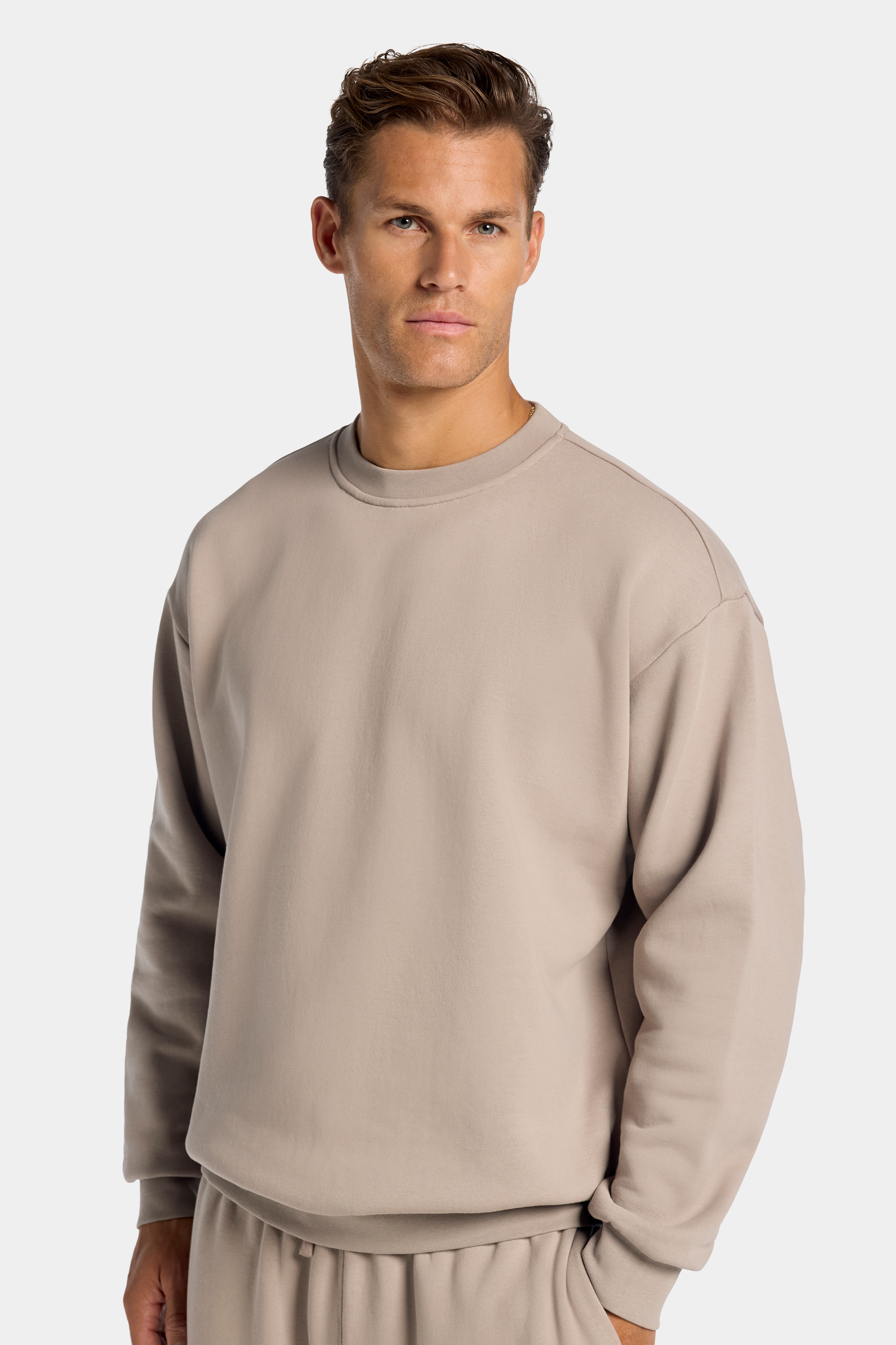 Milan Ultra-Soft Oversized Crewneck Sweater