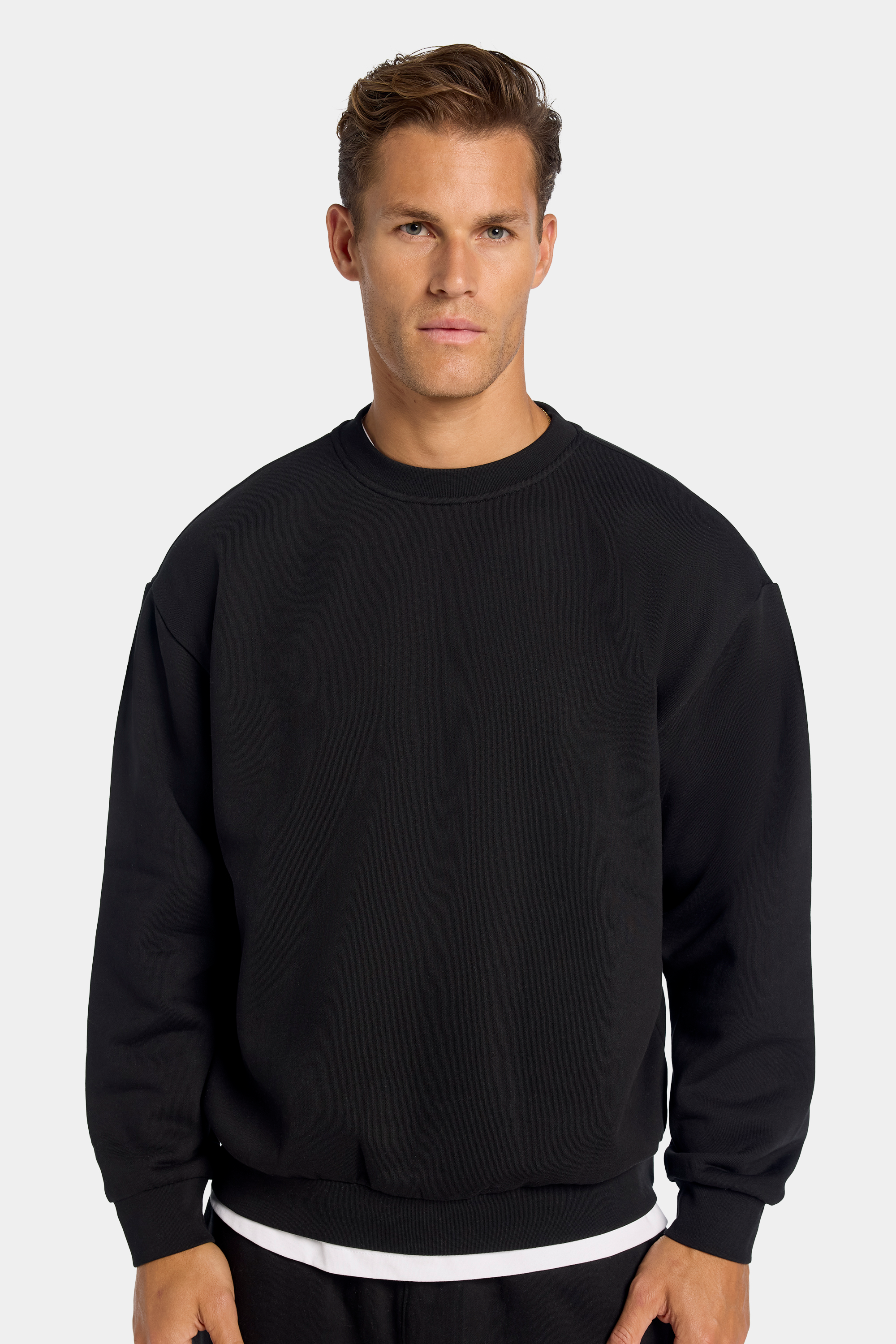 Milan Ultra-Soft Oversized Crewneck Sweater